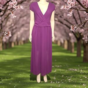 High Waist A-Line Short Sleeve Evening Cocktail Wedding Dress